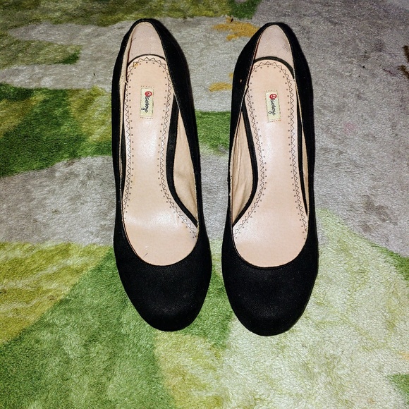 EUC Olsenboye Suede Platform Pumps - Picture 7 of 8